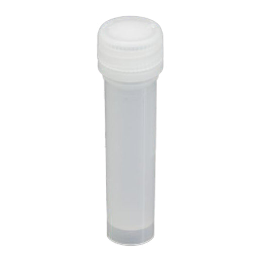 2.0 mL Self-Standing Impact Resistant Screw Cap Microcentrifuge Tube, Natural with Natural Cap, 200/Pack