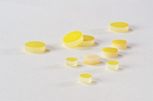 Septa, 10mm x 0.125", High Temperature, Low Bleed PTFE/Silicone Rubber
