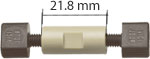 Union, 0.50mm Bore, PEEK, Body Only