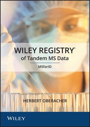 Wiley Registry of Tandem Mass Spectral Data - MS for ID