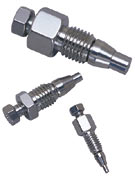Internal ZDV reducer, 1/16" to 1/32", 0.25mm bore, SS