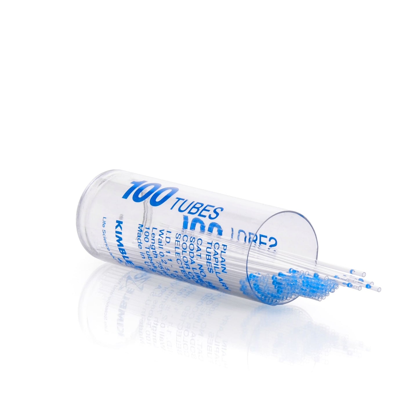 KIMBLE® Micro-Hematocrit Capillary Tube, Non-Heparinized, 1.1 x 75 mm, 1200/pk