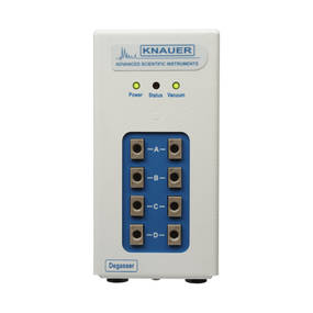 2 channel online degasser,  semi-preparative,