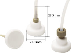 Filter, Last Drop, 2.5µm, PTFE with Tripod Tubing Connector