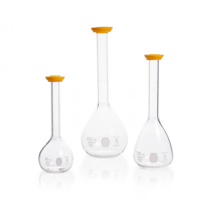 KIMBLE® KIMAX® Volumetric Flask, Snap Cap, 10 mL