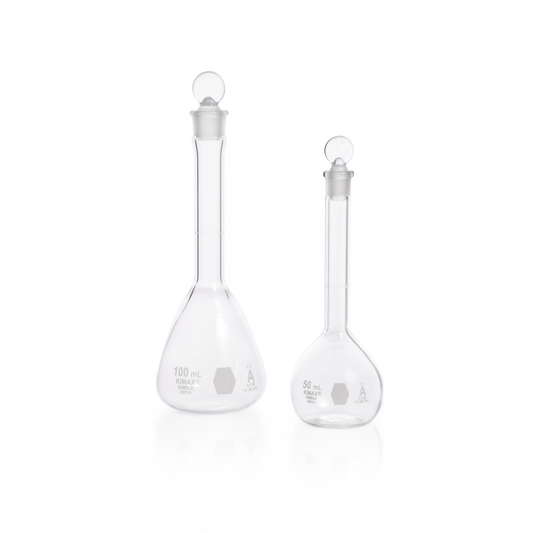 KIMBLE® KIMAX® Volumetric Flask, Glass Pennyhead Stopper, 1000 mL