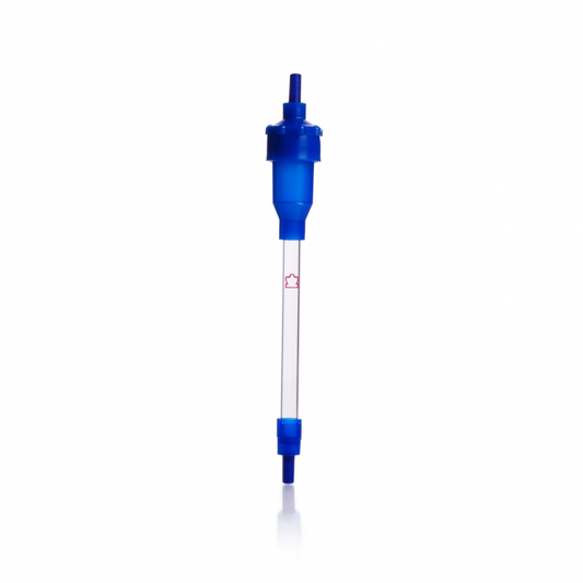 KIMBLE® FLEX-COLUMN® Chromatography Column, 20 cm x 1.0 cm ID, 16 mL, Glass, with HDPE Bed Supports