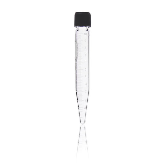 KIMBLE® Heavy-Duty Graduated Centrifuge Tube, 40 mL, 29 x 140 mm, 24-410 Screw Cap with PTFE/Rubber Liner, 12/pk