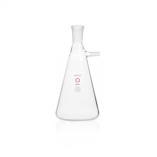 KIMBLE® KONTES® Filtering Flask, Glass Side Arm, Ground Joint, 250 mL