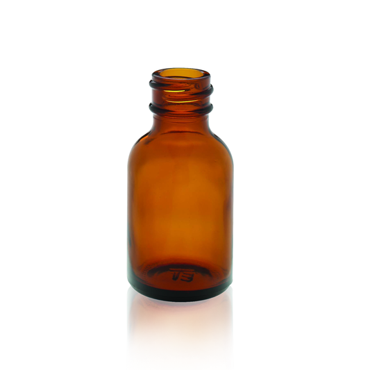 WHEATON® Screw Neck, Diagnostic Bottle, 10 mL, 25 x 61 mm, Amber Glass, 20-400 Thread, 480/pk