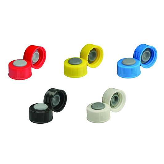 WHEATON® I-LOC™ Closure, for Screw Neck, Diagnostic Bottle, 20-400, White, Polypropylene, Autoclavable