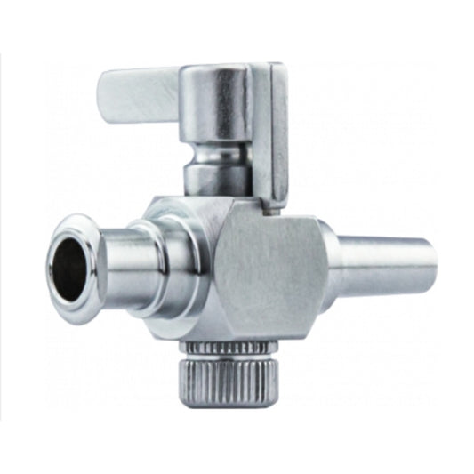 CHROMABOND Stopcocks (Valves), Chrome-plated Brass