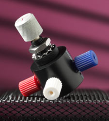 Micro Valve, 4 Pt, 90°  Flow Path