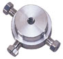 Microvolume tee-assembly, 1/16", 0.15mm/0.006 bore, PEEK