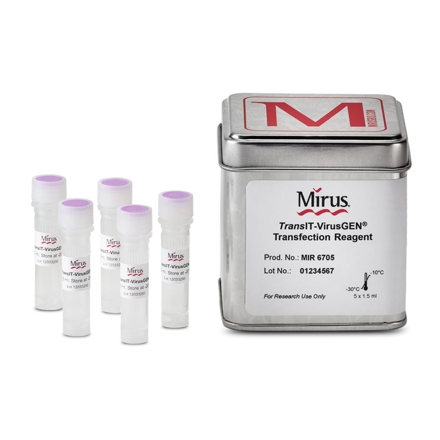 *TransIT-VirusGEN® Transfection Reagent – 5 x 1.5 mL