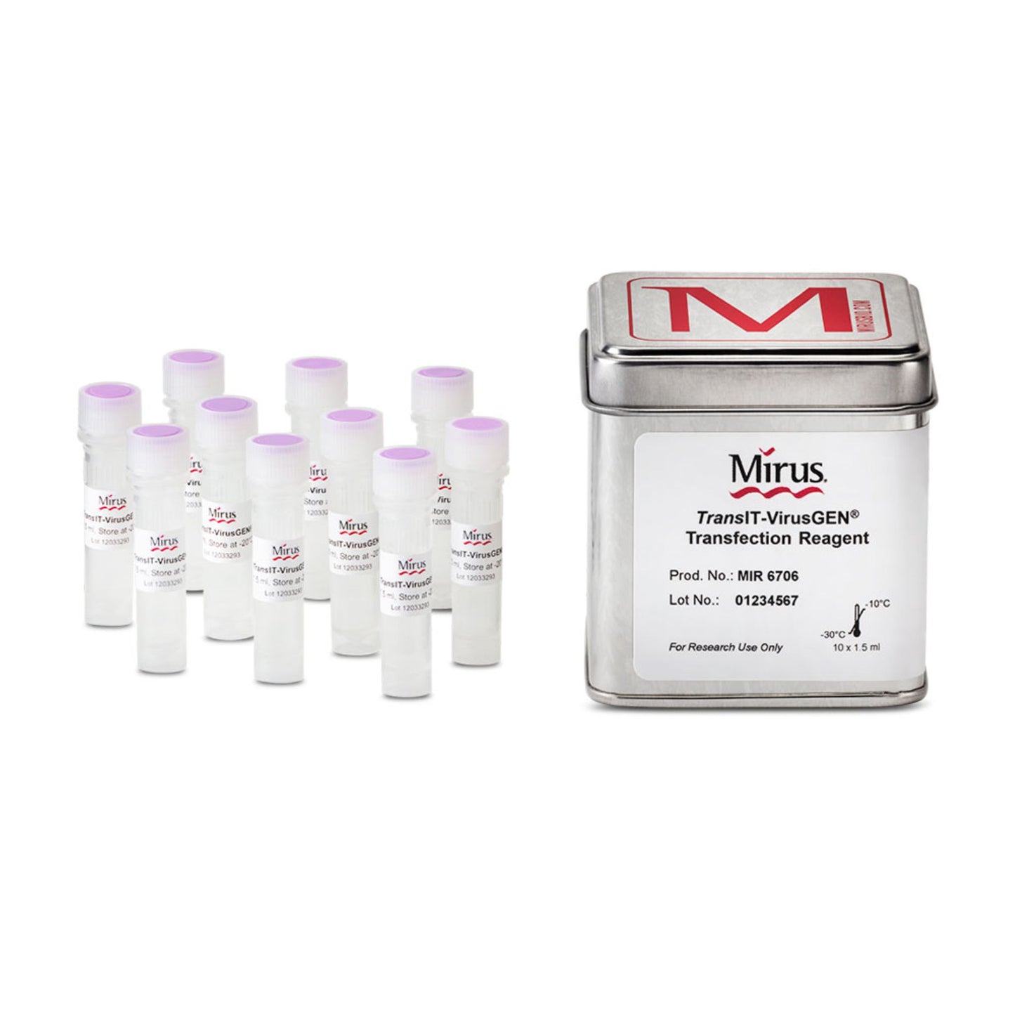 *TransIT-VirusGEN® Transfection Reagent – 10 x 1.5 mL