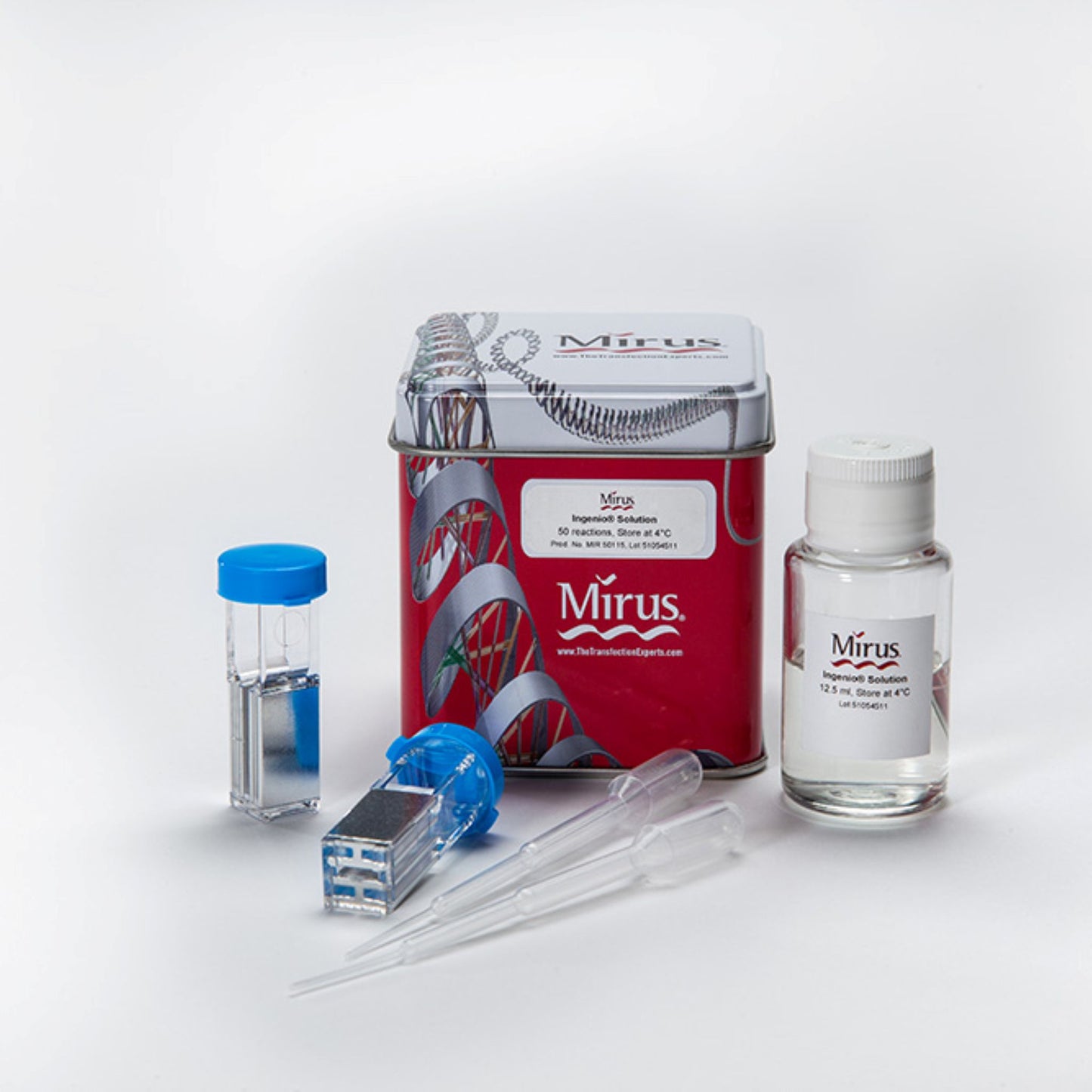 ***Ingenio® Electroporation Kit, for Amaxa – 50 rxns (0.2 cm Cuvettes/Droppers)