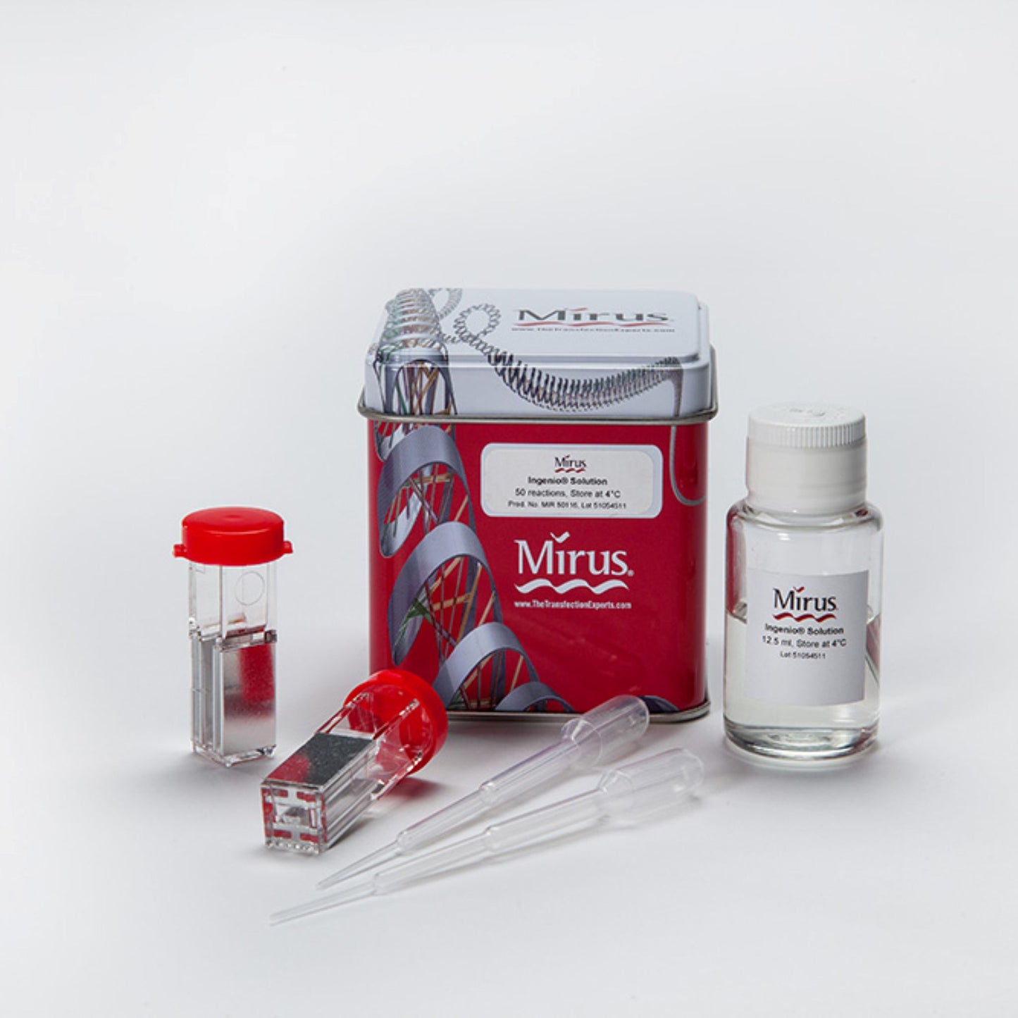 ***Ingenio® Electroporation Kit, for other Electroporators – 50 rxns (0.4 cm Cuvettes/Droppers)