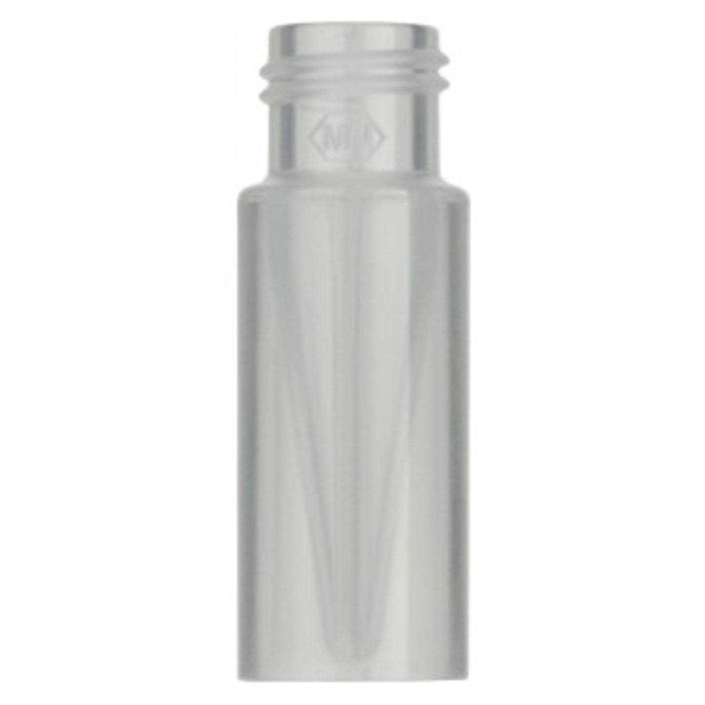 Screw Neck Vial, N 9, 11.6x32.0 mm, 0.3 mL, Inner Cone, Transparent Polypropylene, 100/pk