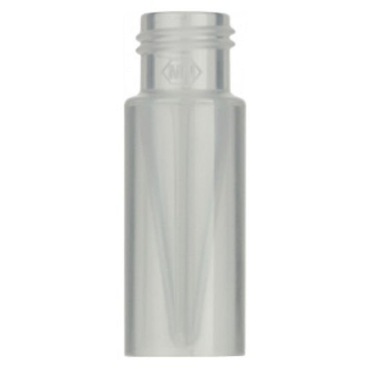Screw Neck Vial, N 9, 11.6x32.0 mm, 0.3 mL, Inner Cone, Transparent Polypropylene, 100/pk
