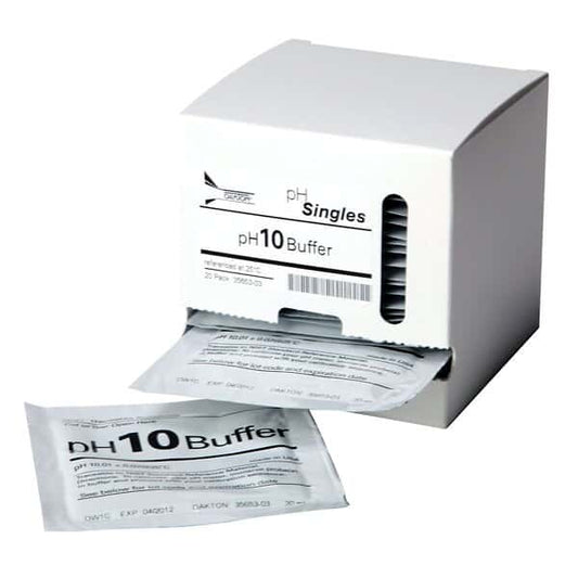 Oakton pH Calibration Buffer Pouches, pH 10.00, 20/pk