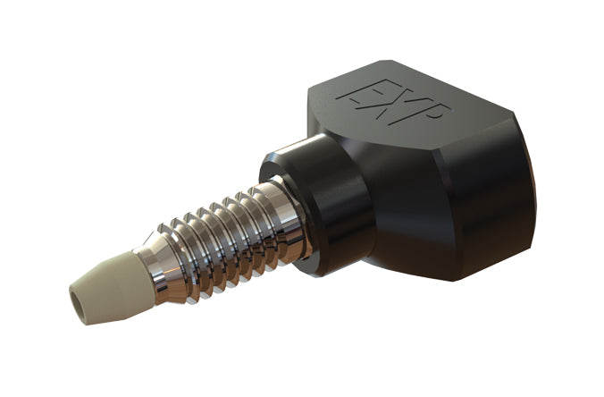 EXP®2 10-32 "C" Nut and Titanium Hybrid Ferrule Replacements for EXP®2 SS Fitting Kit, 10/pk