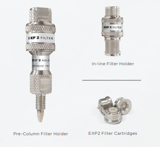 PROMO - EXP2 Filter Cartridge Kit: Includes 1 Direct Connect Holder and 3 Filter Cartridges, 0.2µm