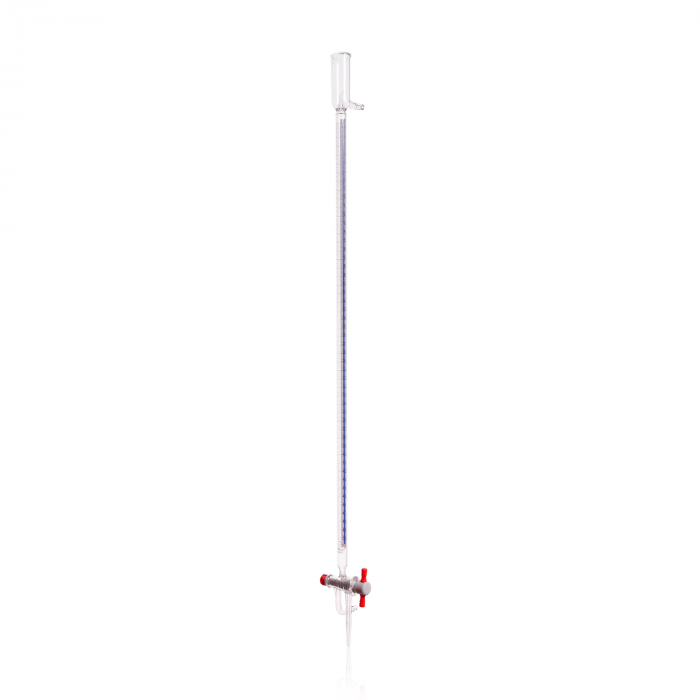 KIMBLE® KIMAX® Schellbach Buret, Automatic Zero with Overflow Tube, 50 mL, 754 mm, Graduated, Each