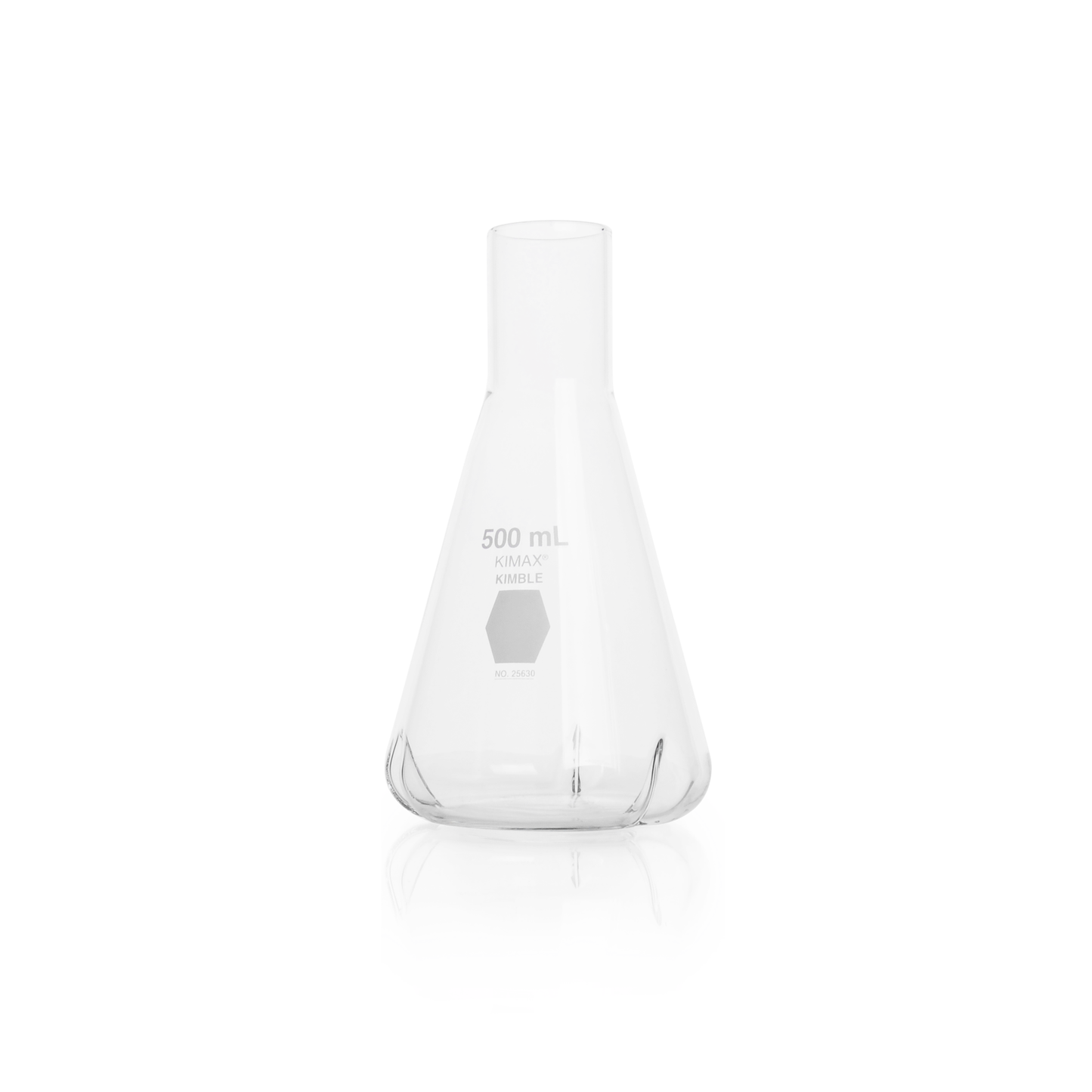 KIMBLE® KIMAX® Culture, Baffled Shake Flask, 500 mL, 6/pk
