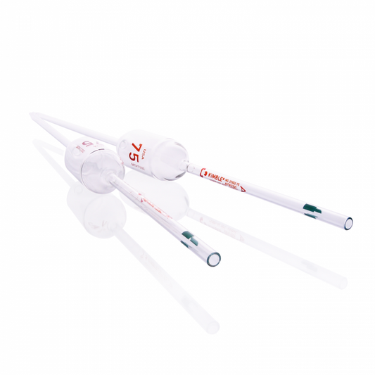 KIMBLE® KIMAX® Volumetric Pipet, Class A, TD, Batch Certified and Serialized, 75 mL
