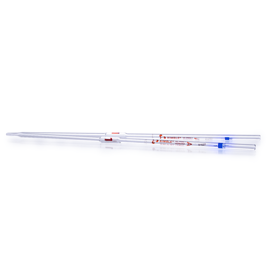 KIMBLE® KIMAX® Volumetric Pipet, Class A, TD, Serialized and Certified, 1 mL