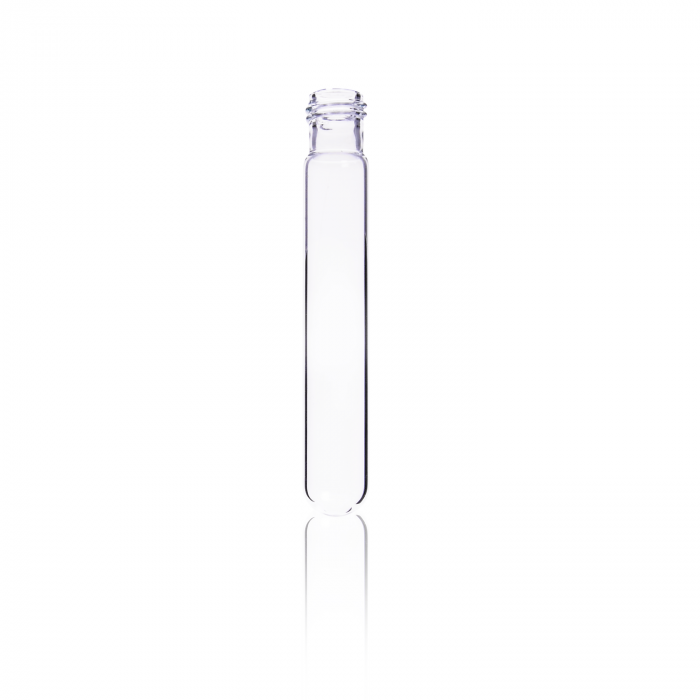 KIMBLE® Round Bottom Disposable Screw Thread Culture Tube, 13-415, 13 x 100 mm