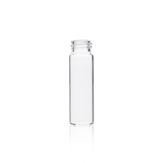 KIMBLE® 7 mL Glass Scintillation Vial, 15 mm Urea Cap with Cork-backed Foil Liner, 1000/pk