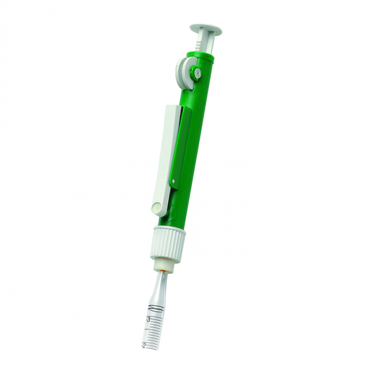 SOCOREX® THE PROFILETTE™ 406 Pipette Filler, 10 mL, Pipette, Green