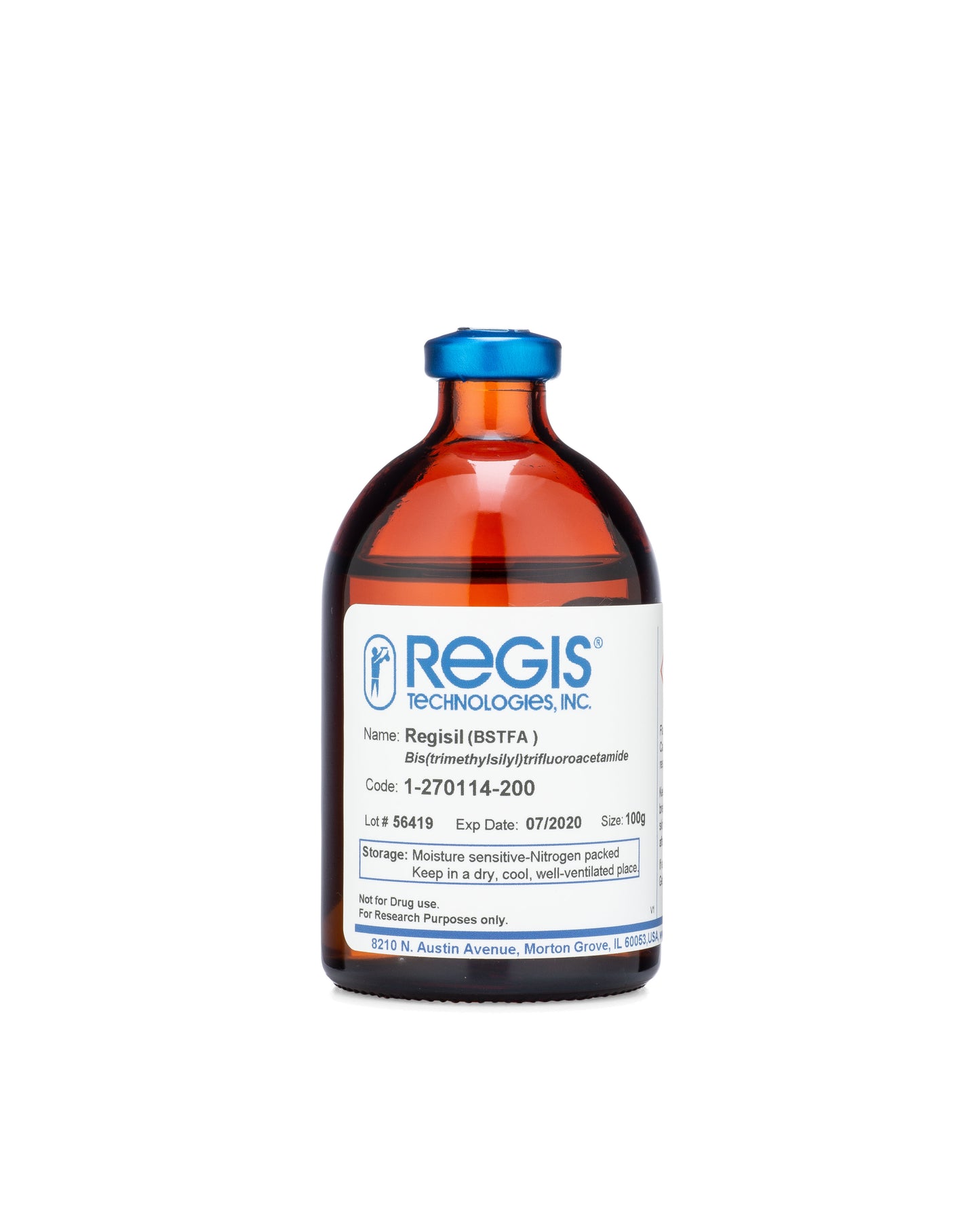 *Regisil® BSTFA + 1% TMCS (RC-2), CAS # 25561-30-2; 75-77-4, 100 gm
