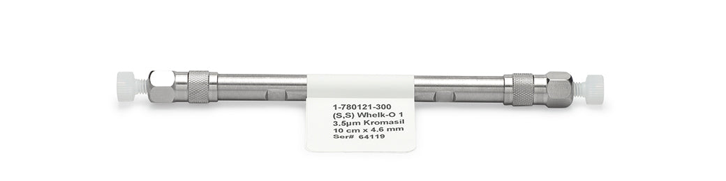(S,S) Whelk-O® 1 - 3.5 µm, 100 Å, 150 mm x 3 mm