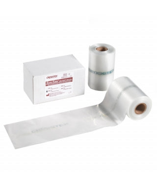 Sani-Tube™ Sterilization Tubing (Nylon) With Process Indicator, 4", 100ft / 30m Roll, 12 Rolls per Case