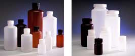 Bottle, Premier, 125 mL, Narrow Mouth, Natural HDPE, with 24 mm PP Cap, 1000 Class, 48/pk