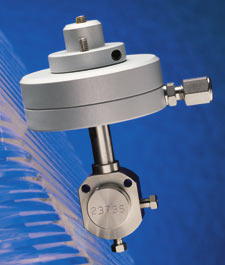 Valve, Prime/Purge, Air Actuator, 1SO, 3 x 1/16", 0.75mm (0.030"), 100°C/10,000PSI liq, SS