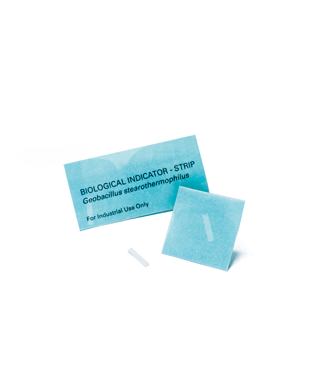 Mini-Spore Strips, 10^6 Geobacillus stearothermophilus Cell Line 7953, Glassine Envelopes, 100/pk