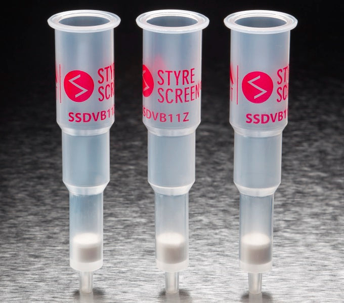 SPE Column, Styre Screen, DVB, 30mg/1mL – Chromatographic Specialties Inc.