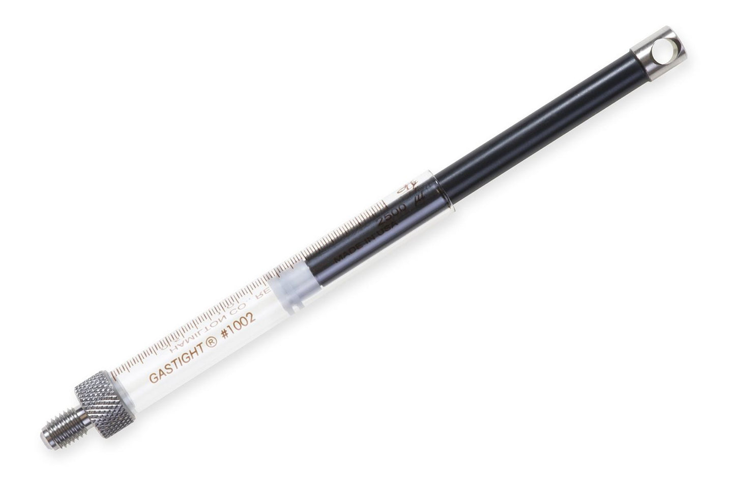 2.5 mL, Gastight Spark Holland Autosampler Syringe, ChemSeal (C, 1/4"-28)