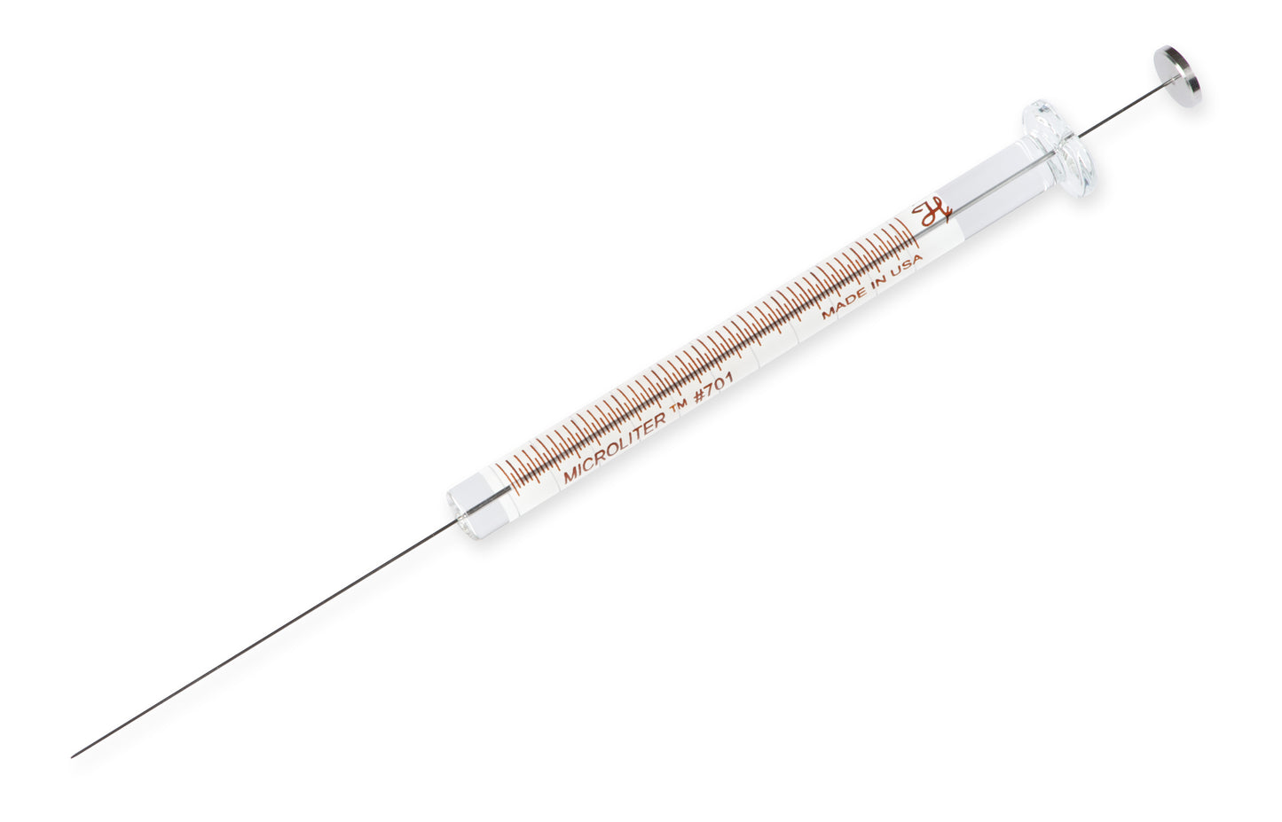 10 µL, Model 701 N CTC Syringe (6.6 mm), S-Line, Cemented Needle, 26s ga, Point Style AS