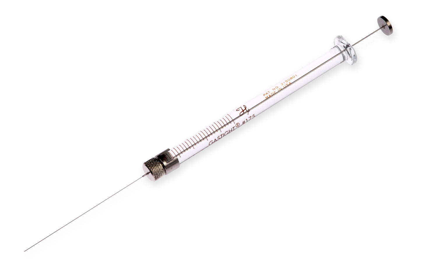 5 µL Gastight Syringe Model 175 RN, Small Removable Needle, 32 gauge, 2 in, Point Style 3