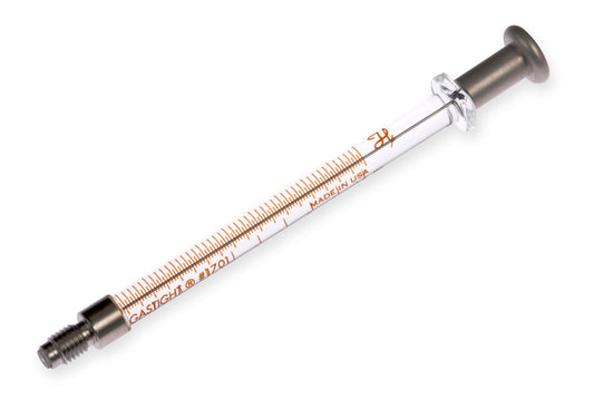 10 µL, Model 1701 CX Syringe, 1/4-28 Threads