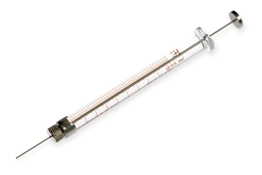 50 µL, Model 1705 RN Valco VISF-1 Syringe, Small Removable Needle, 22s ga, 0.75 in, Point Style 3