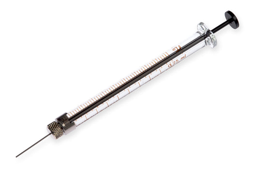 250 µL, Model 1725 RN Valco VISF-1 Syringe, Large Removable Needle, 22s ga, 0.75 in, Point Style 3