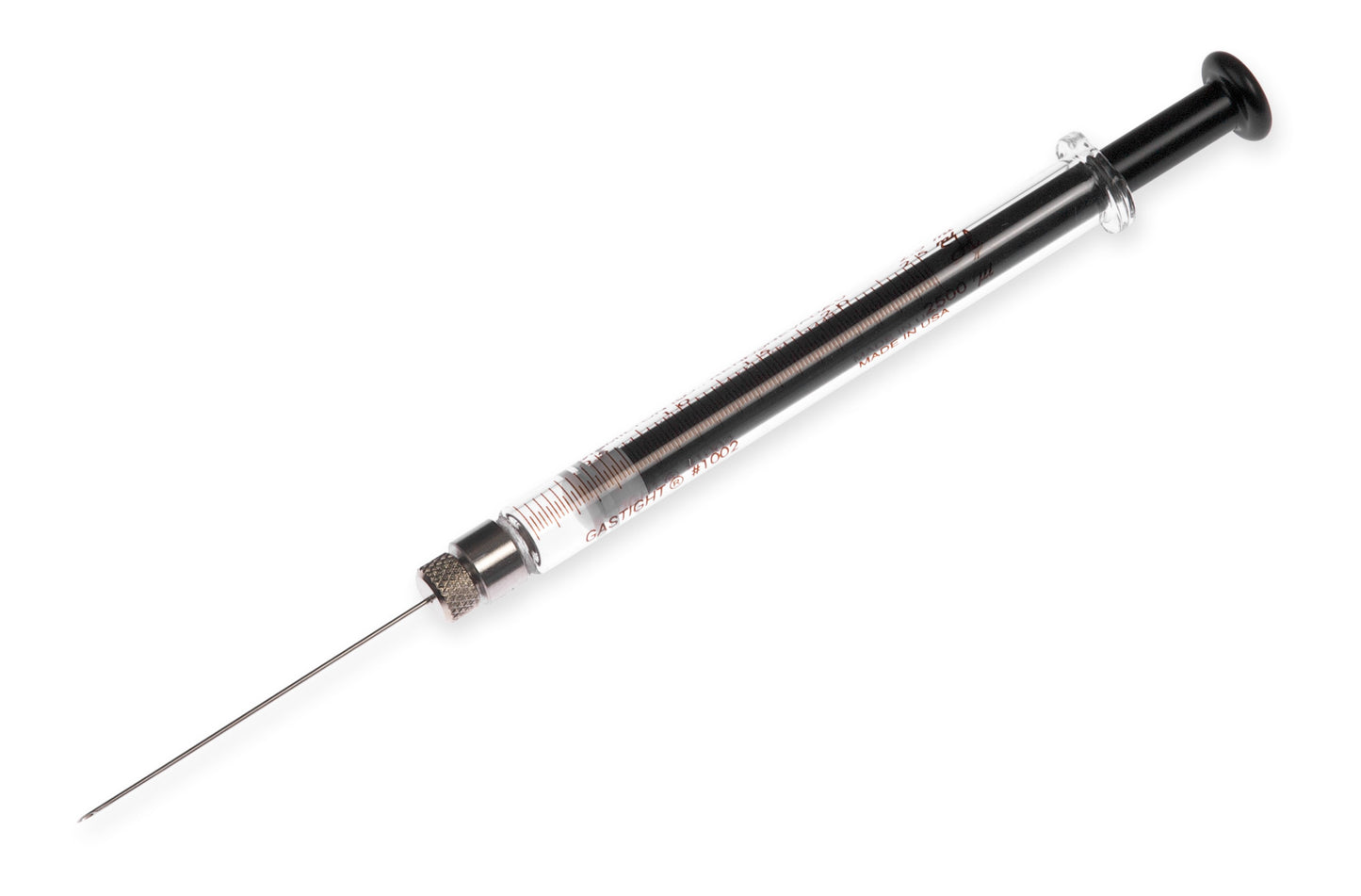 2.5 mL Gastight Syringe Model 1002 RN, Large Removable Needle, 22 gauge, 2 in, Point Style 2