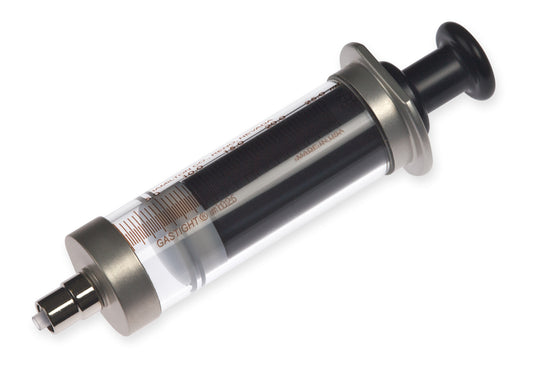 25 mL Gastight Syringe Model 1025 TLL, PTFE Luer Lock, Needle Sold Separately