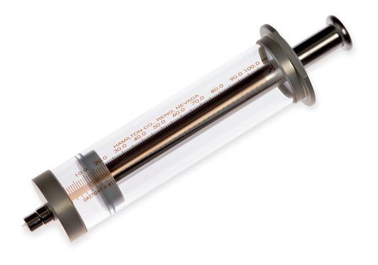 100 mL Gastight Syringe Model 1100 TLL, PTFE Luer Lock, Needle Sold Separately
